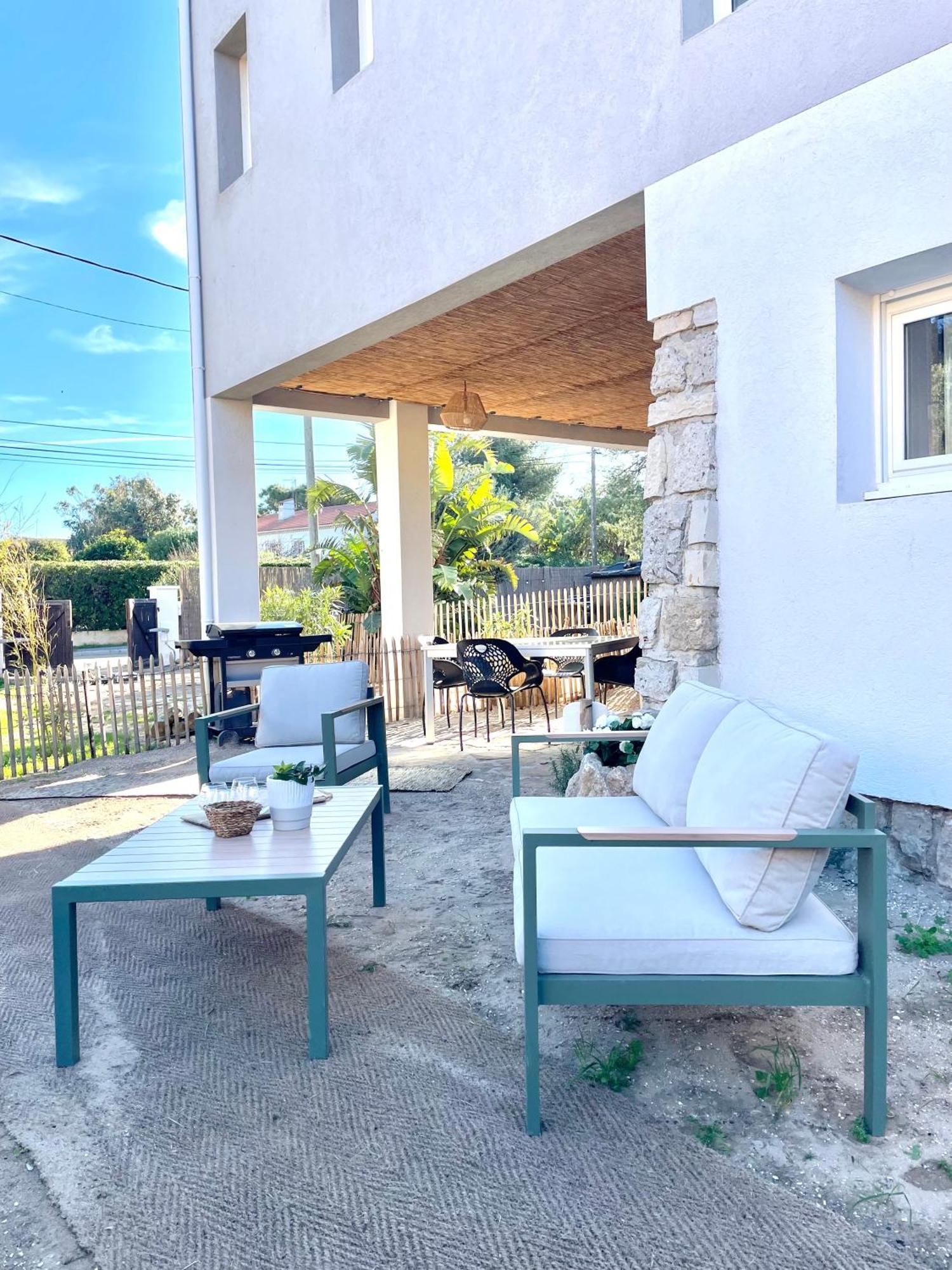 Bas De Villa - 300M Plage De La Capte - 2 Hebergements Disponibles 耶尔 外观 照片