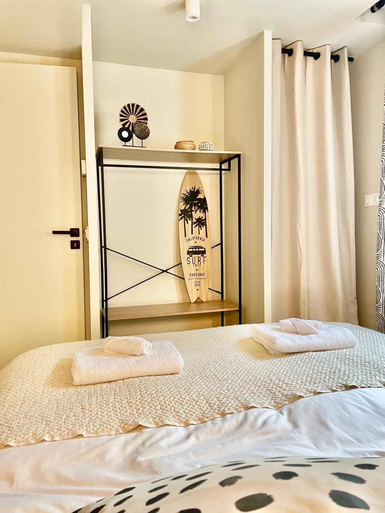 Bas De Villa - 300M Plage De La Capte - 2 Hebergements Disponibles 耶尔 外观 照片